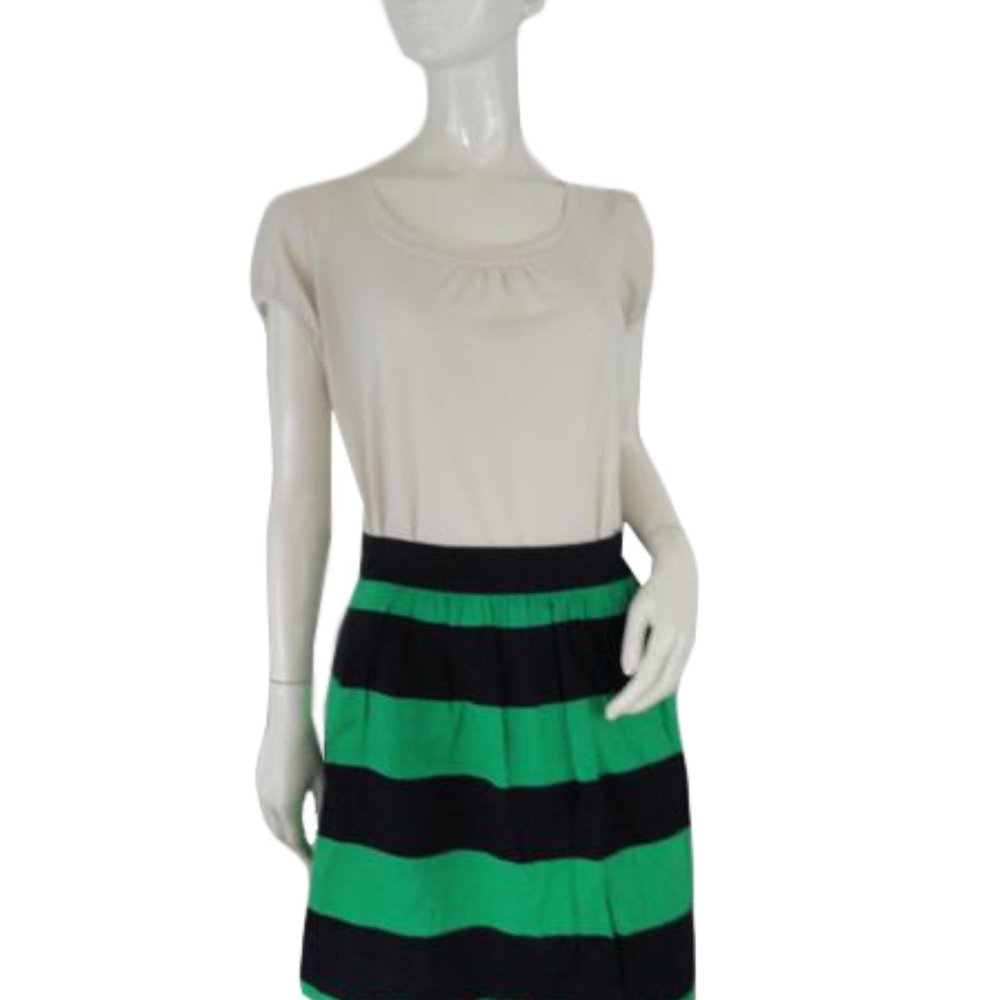 Banana Republic Skirt Navy and Green